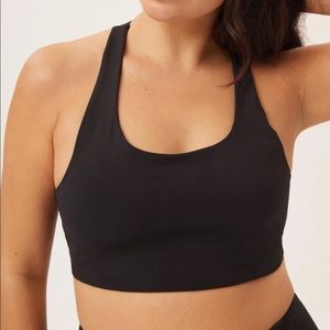 Girlfriend Collective black Simone high support bra size medium